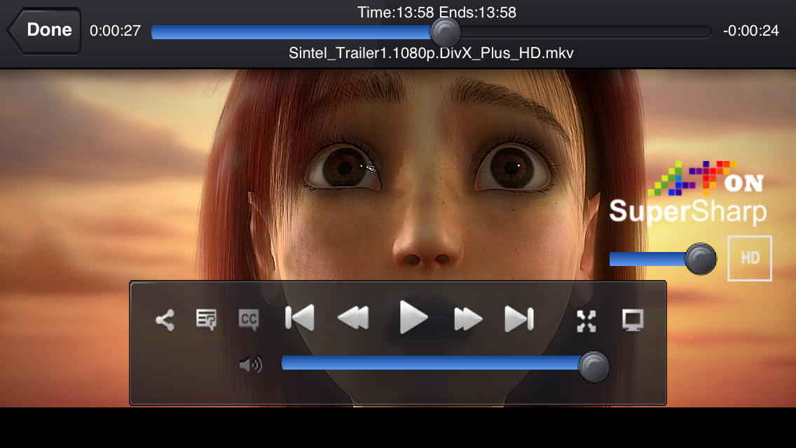 CineXPlayer Update Features MKV Support and Video Enhancer SuperSharp