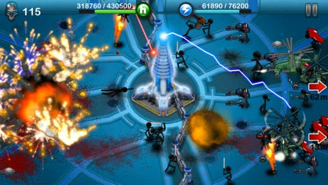 Tesla Wars 3.0 - New Enemies And Special Effects