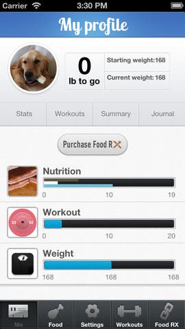 Food RX (Free) 1.0 release for iOS and New Food RX update submitted