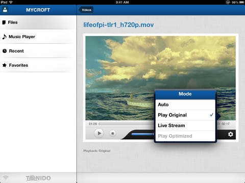 Tonido Launches iOS App to Access, Share and Stream Personal Media
