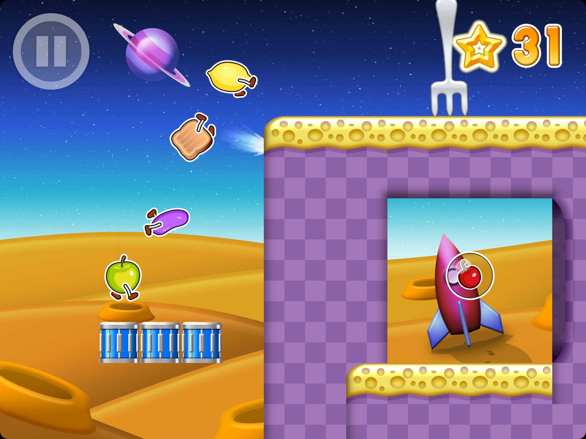Pixels on Toast Launches New Game: Food Run for iOS