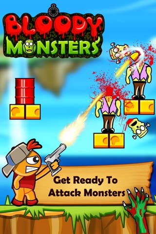 RV AppStudios Releases New Game Bloody Monsters For iPhone and Android