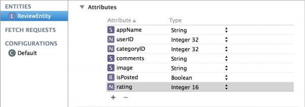 ReviewEntity attributes