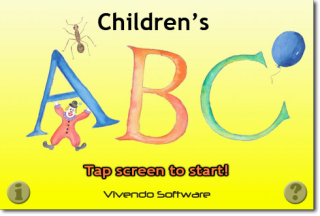 Children's ABC - iPhone/iPad app with hand painted illustrations