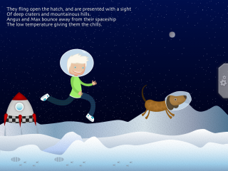 Interactive kids book Angus and Max Blast Off comes to iPhone and iPad