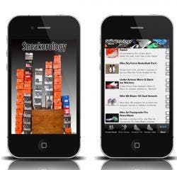“SNEAKEROLOGY”, A NEW PHONE APPLICATION AVAILABLE THROUGH IPHONE GIVES USERS AN OPPORTUNITY TO GAIN FIRST-HAND KNOWLEDGE OF NEW SNEAKER RELEASES, REVIEWS AND LATEST NEWS OF THEIR FAVORITE SNEAKER BRANDS