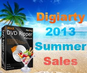 Digiarty Put WinX DVD Ripper Platinum Special Offer up Front in Summer Sale