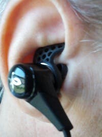BlueBuds X In-Ear Placement