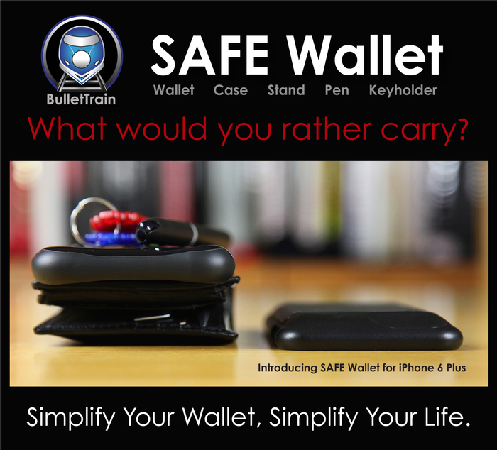 Do Away With Your Wallet With the SAFE Wallet Case