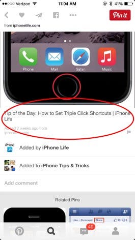 Hoe to edit a pin description