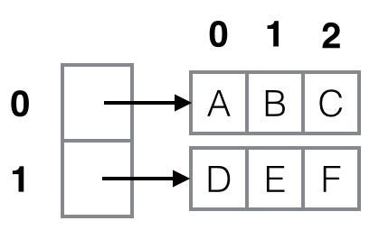 A two-dimensional array