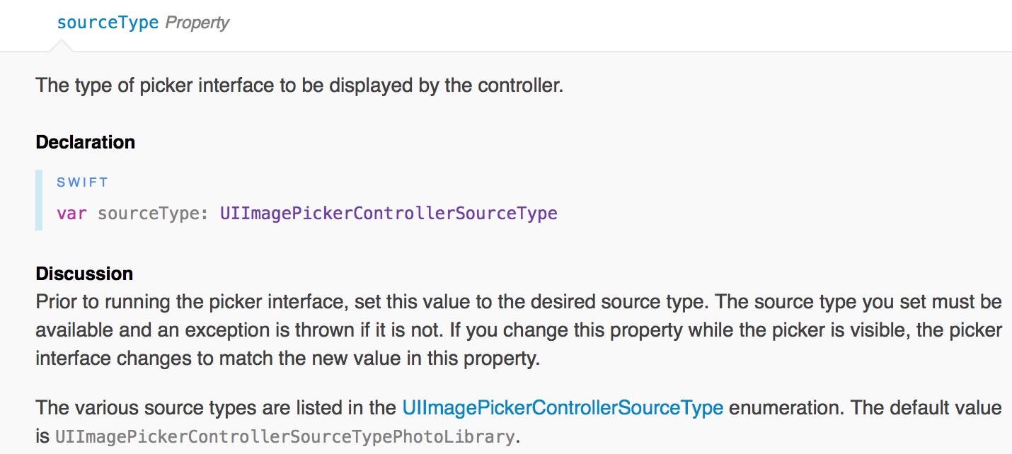 sourceType documentation
