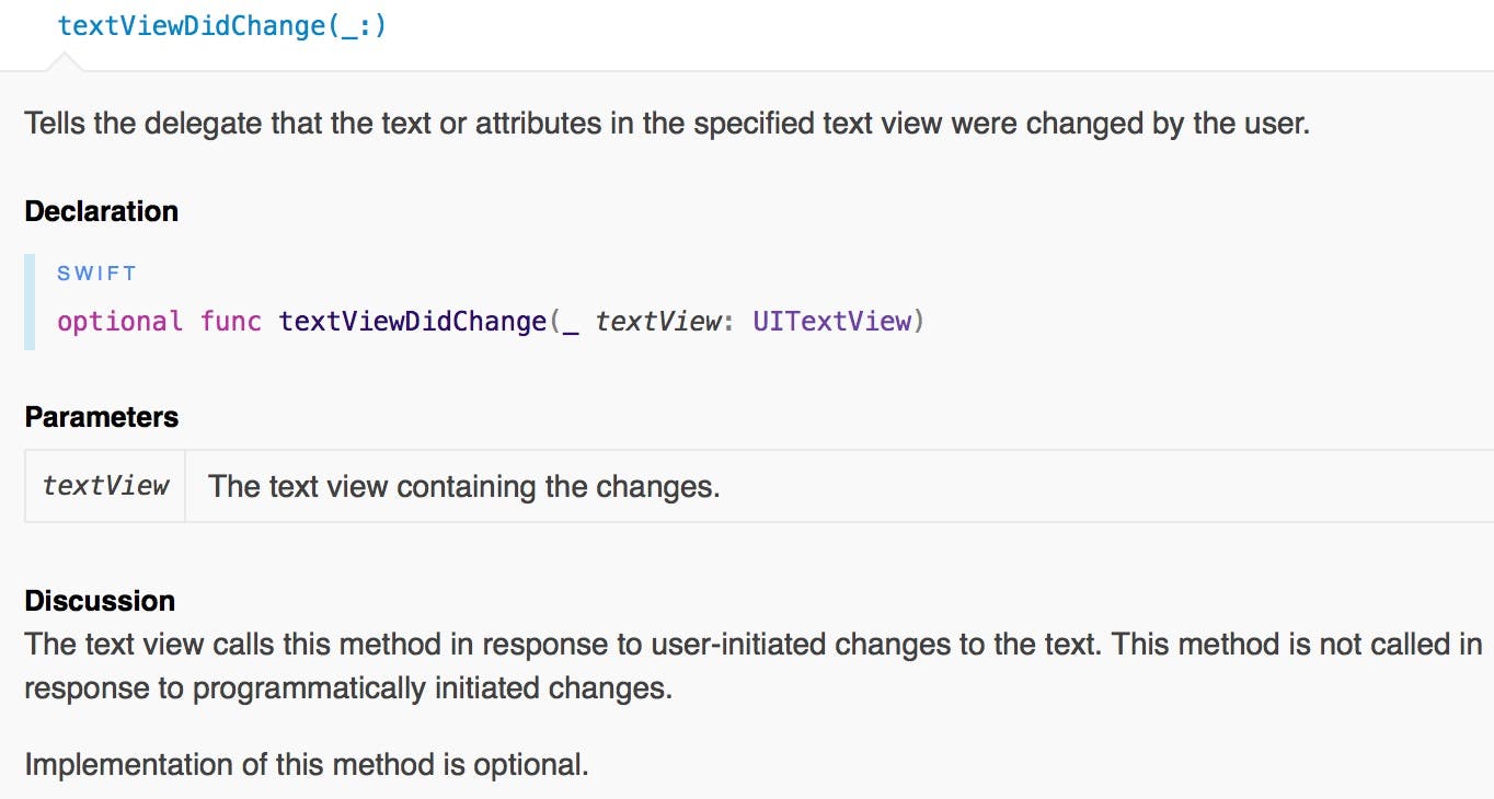 textViewDidChange