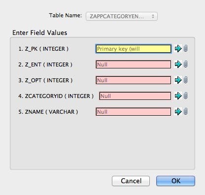 Add an App Category record