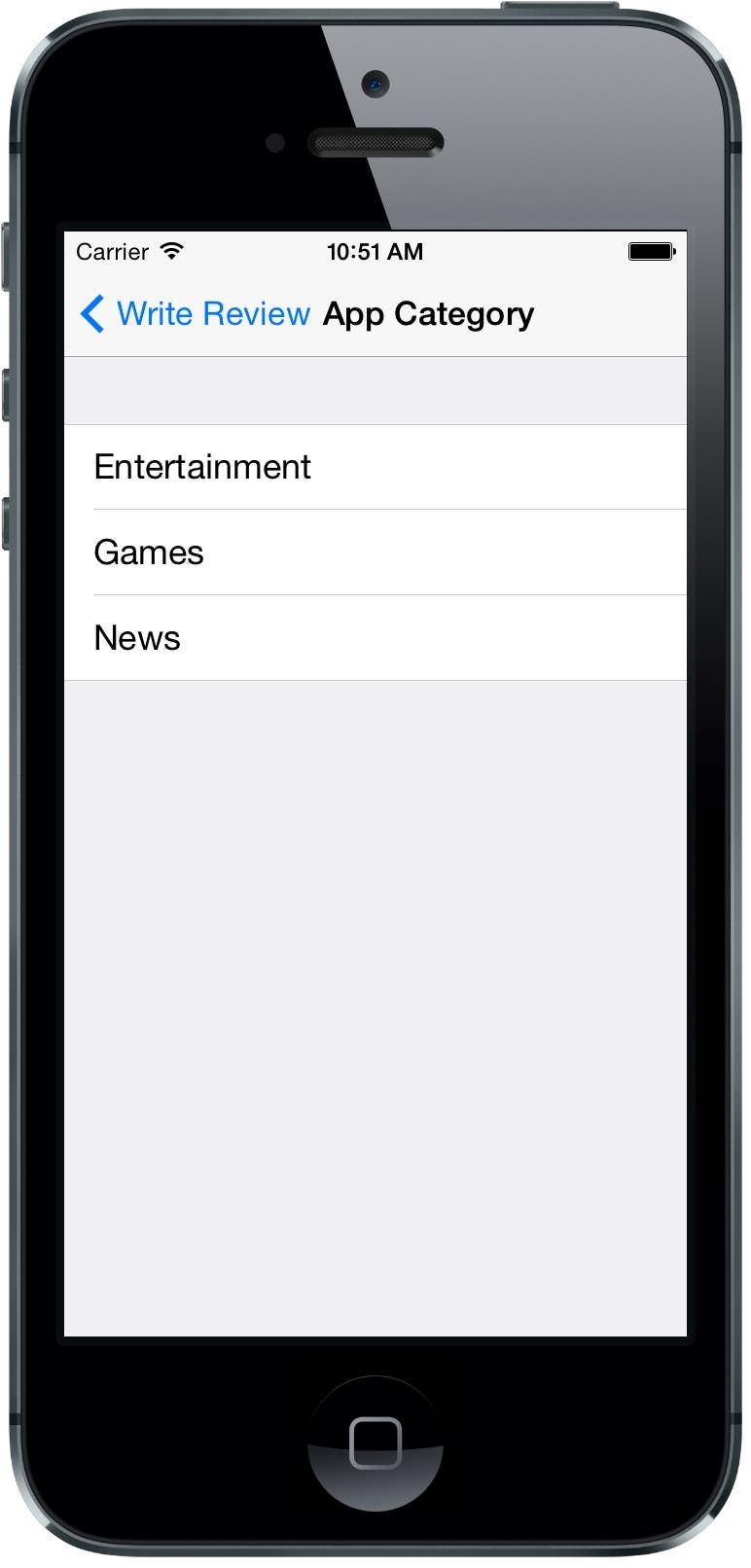 Categories at run time