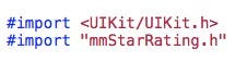 Import starRating