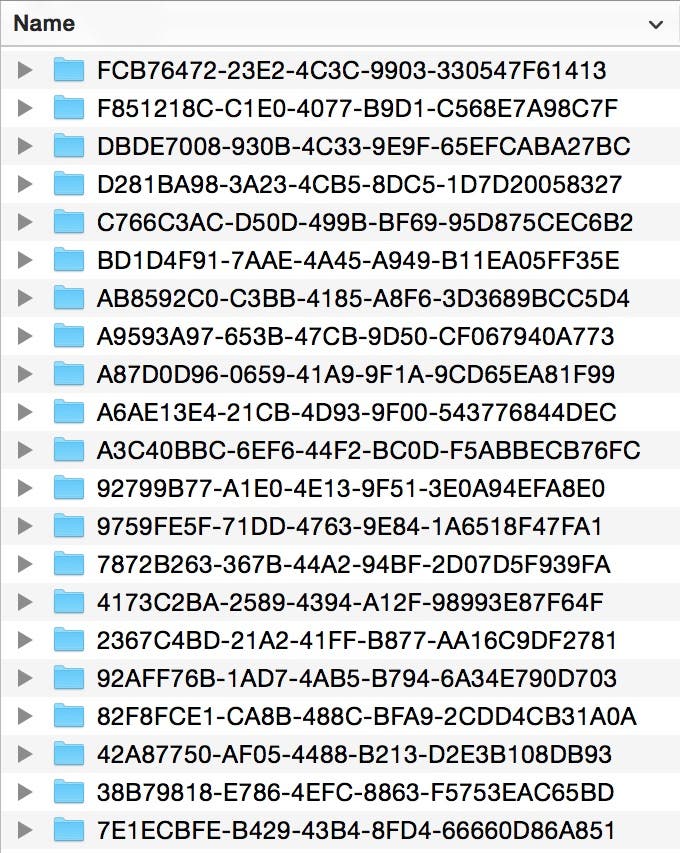 The Devices Folder