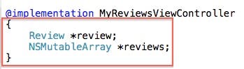 Instance variables