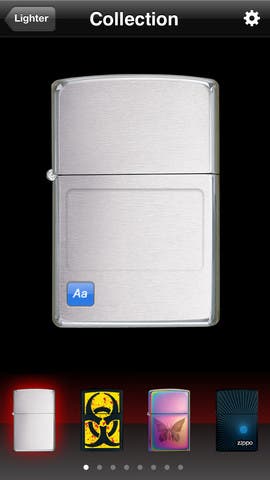 Virtual Zippo Lighter App (Free)