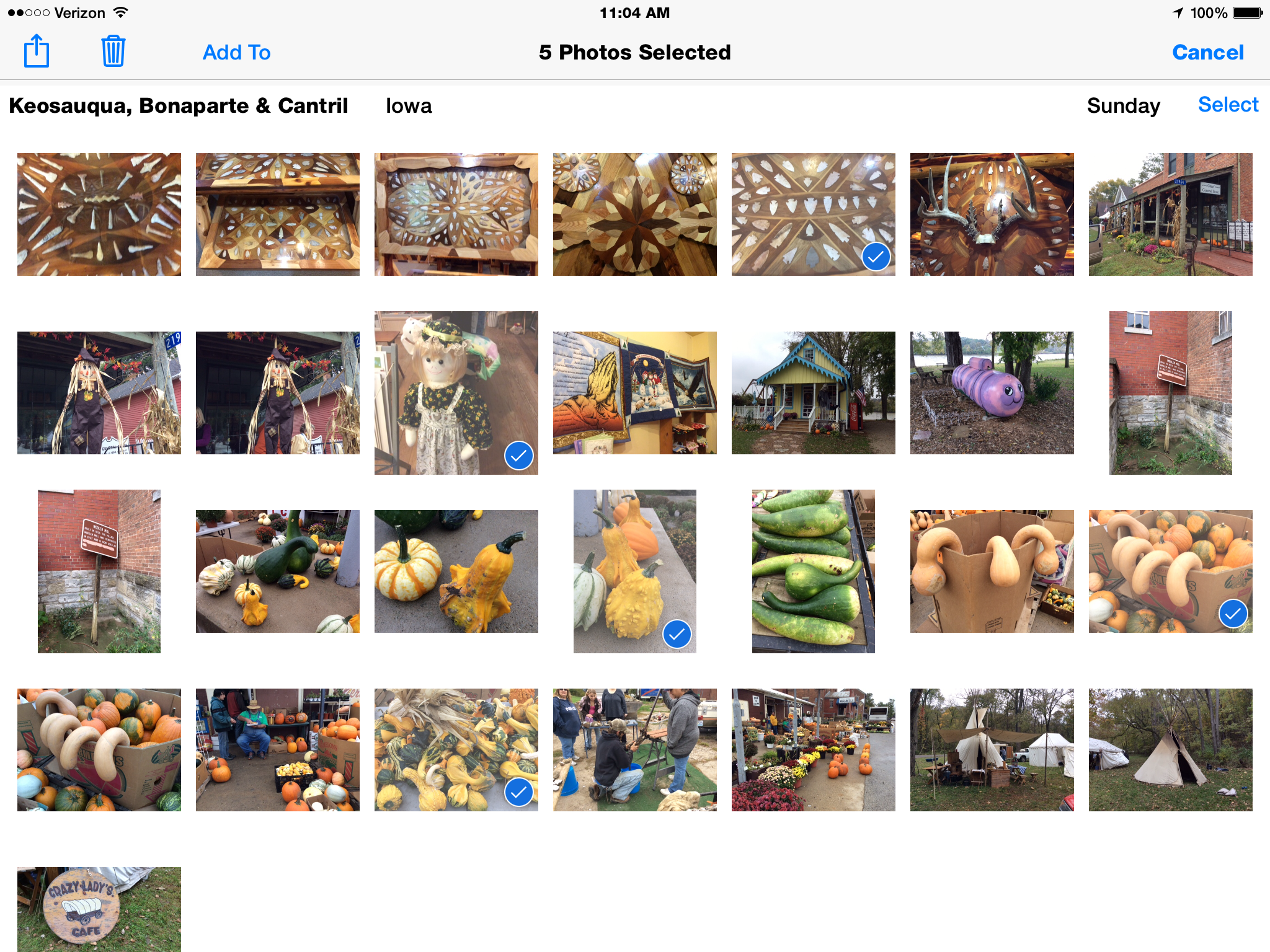 Tip of the Day How to Send Multiple Recent Photos