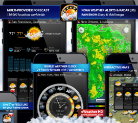 eWeather HD adds new features including iPhone 5 and iOS 6 support  