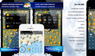 Weather Map HD 1.3 - Plan your journey with new travel weather app
