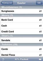 PackingList