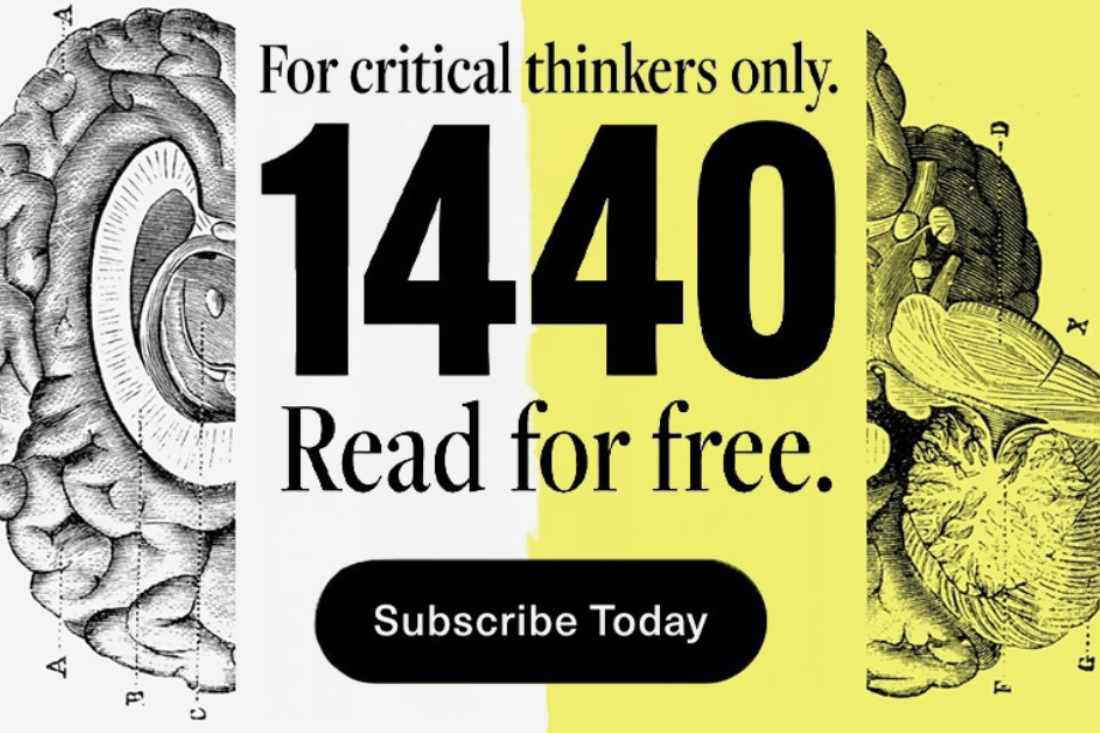 1440: News With No Bias. Sign Up Today.