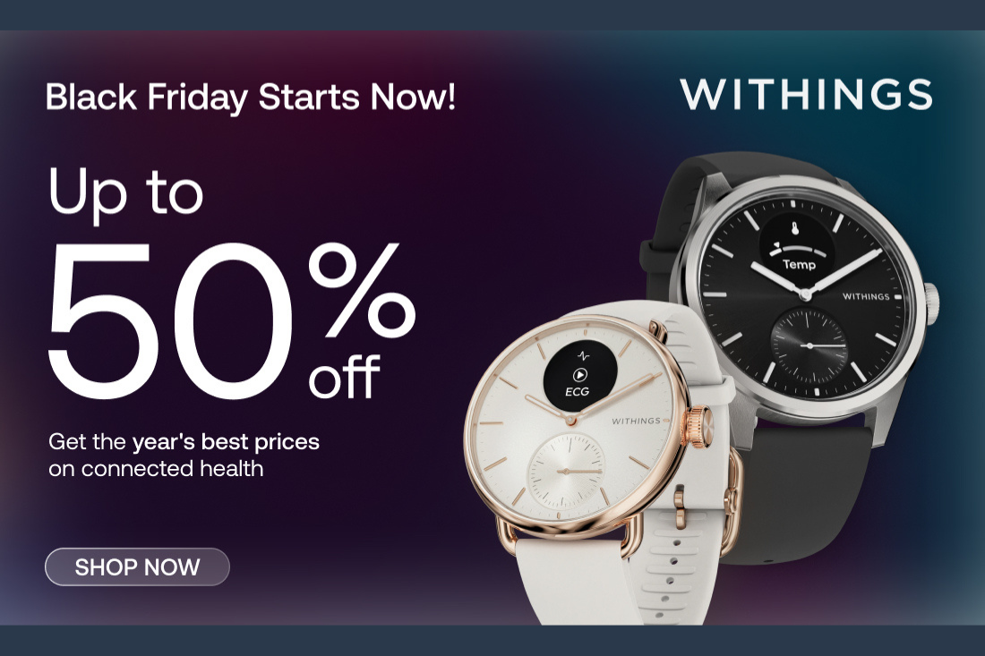 Supercharge Your Longevity with Up to 50% Off the ScanWatch
