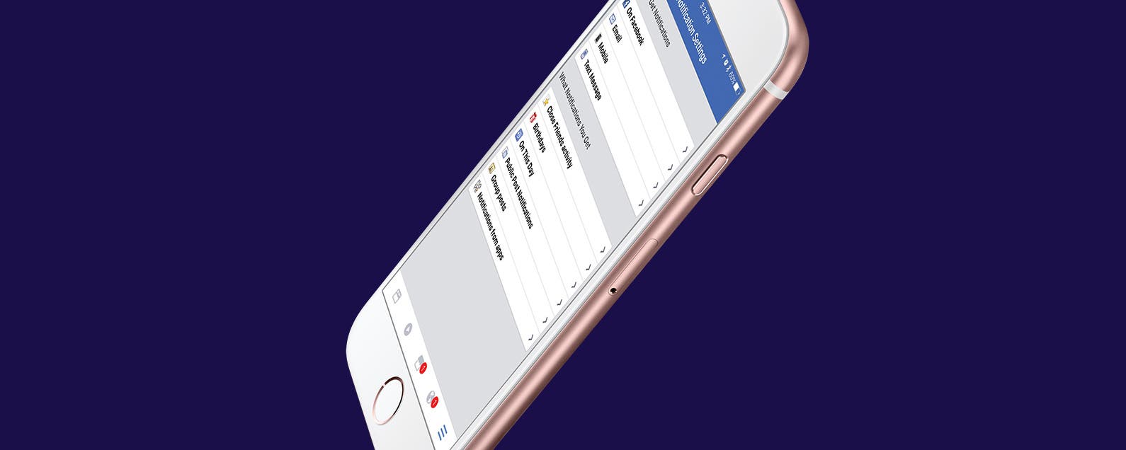 How to stop receiving notifications from random friends on facebook