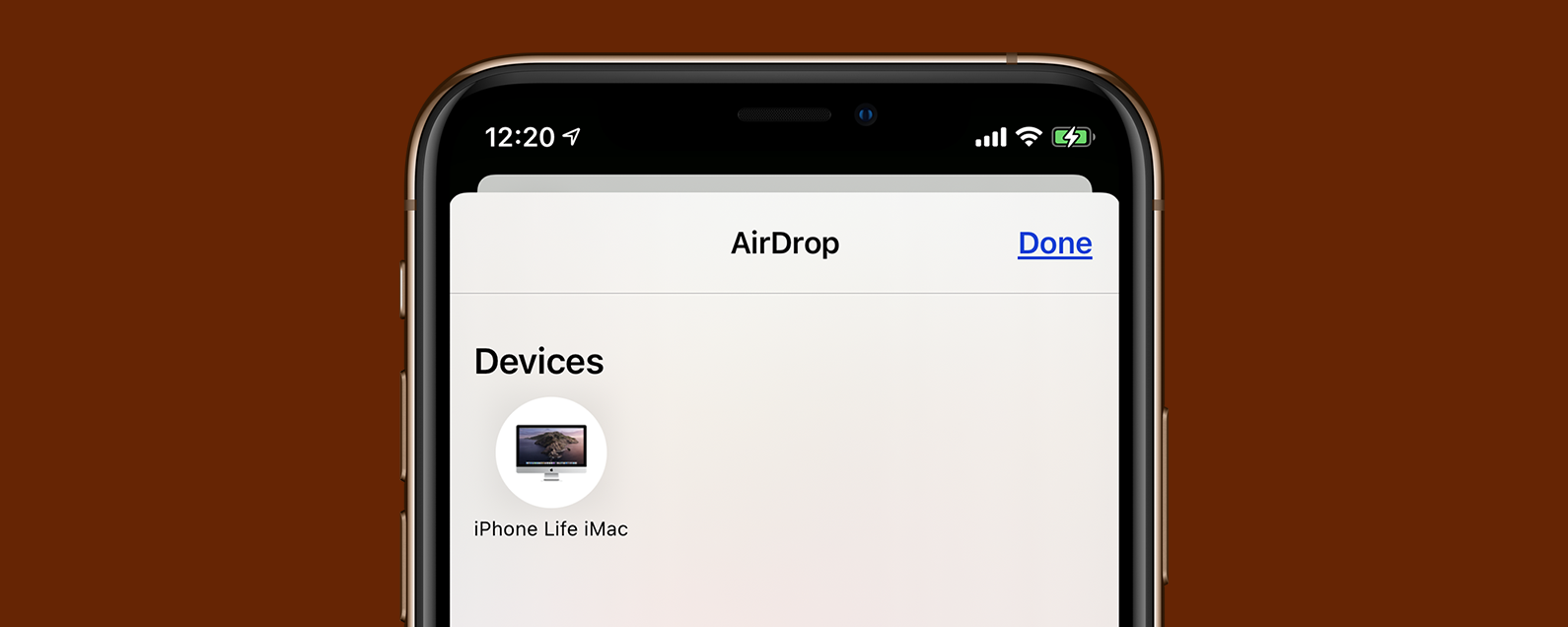 how to use airdrop between iphone and mac