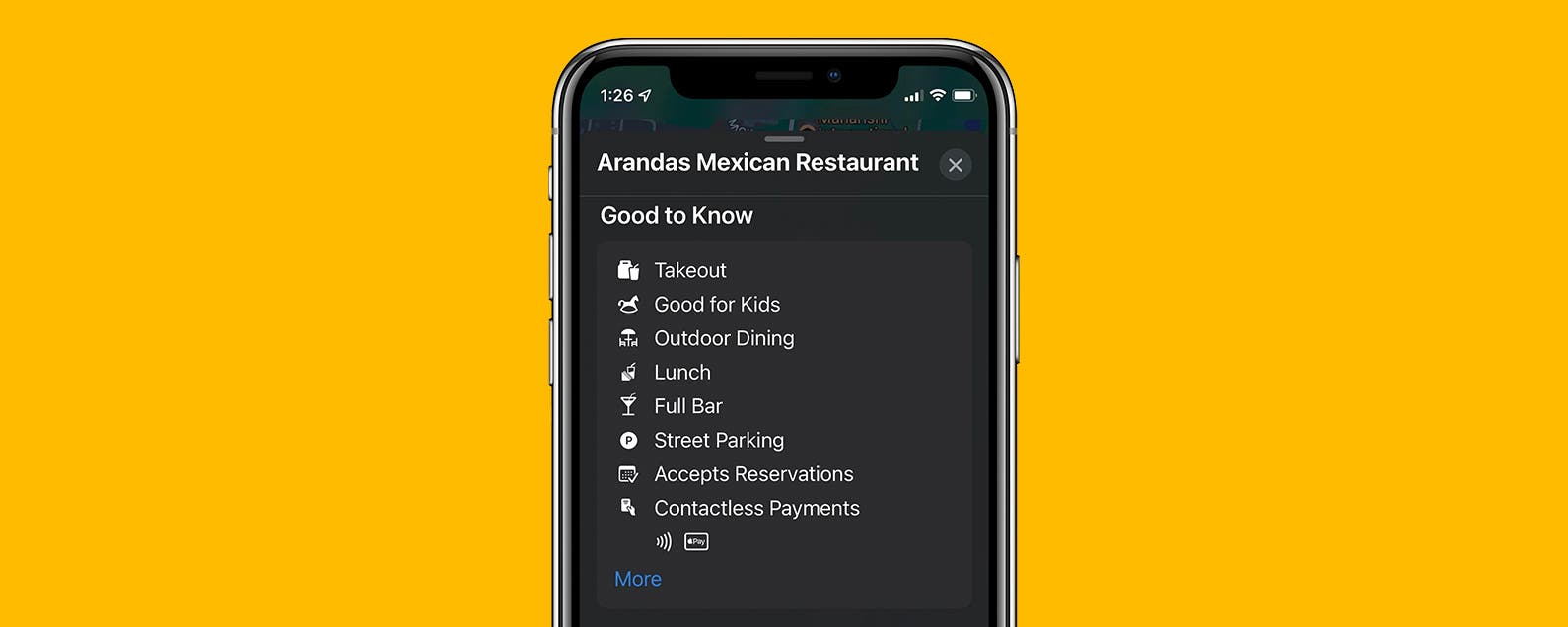 Find Stores That Accept Apple Pay Using the Apple Pay Logo in the Maps App