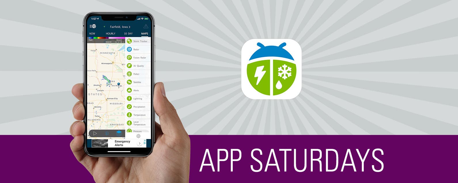 the weatherbug free app the weatherbug free app