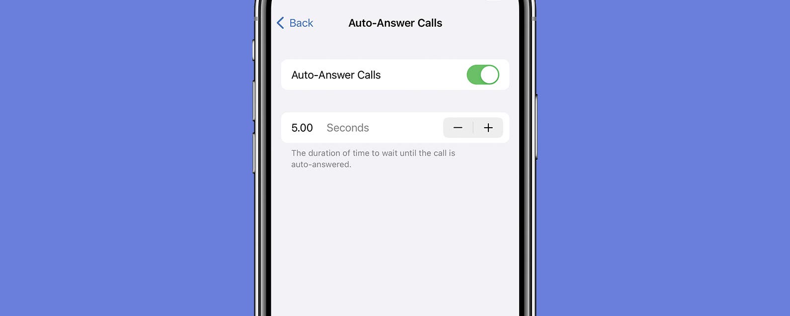 How to Use iPhone's AutoAnswer Calls Setting
