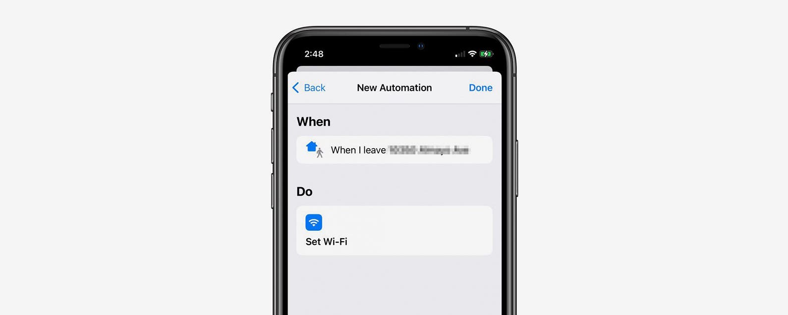 How to Make an iOS Shortcut to Turn Off WiFi Automatically