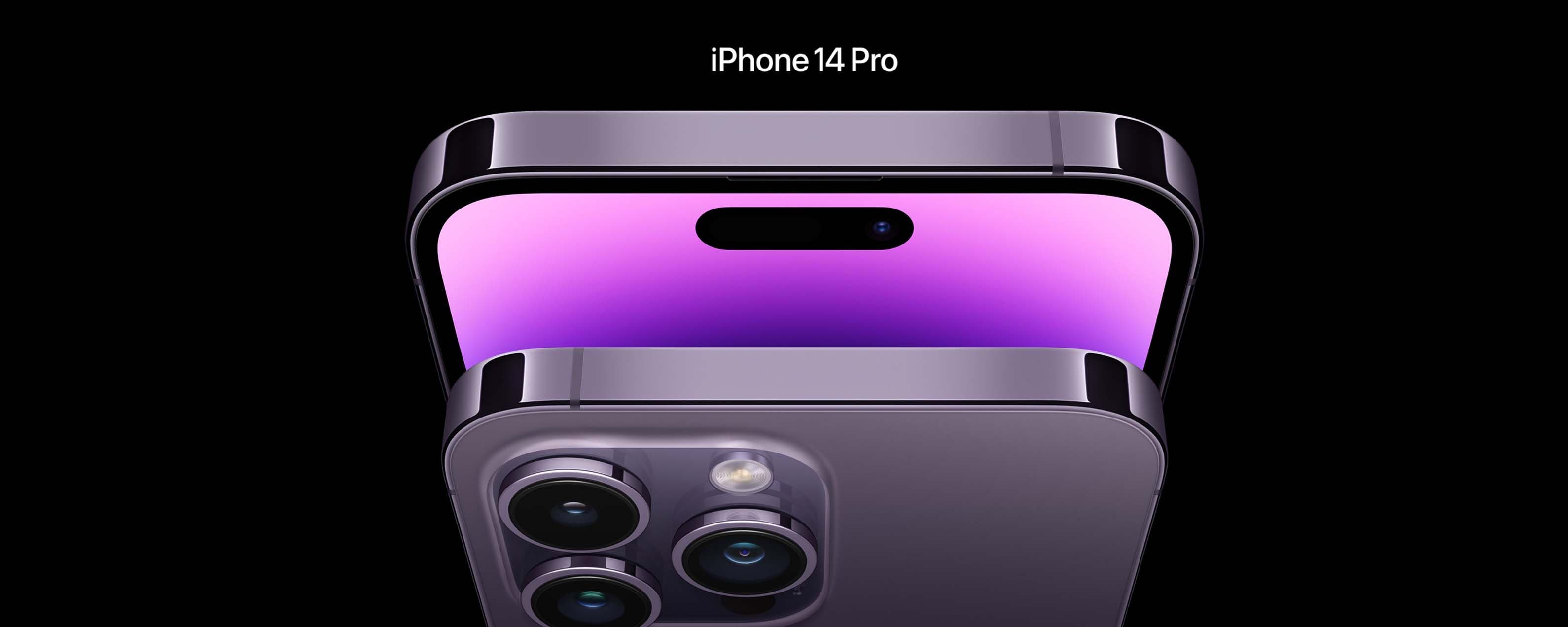 iphone 14 pro camera purple dot