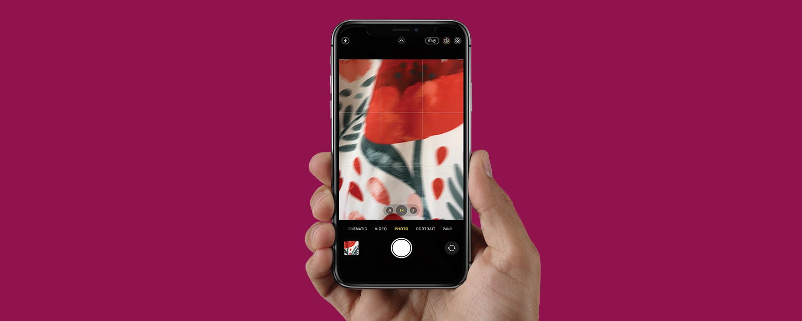 the camera on my phone