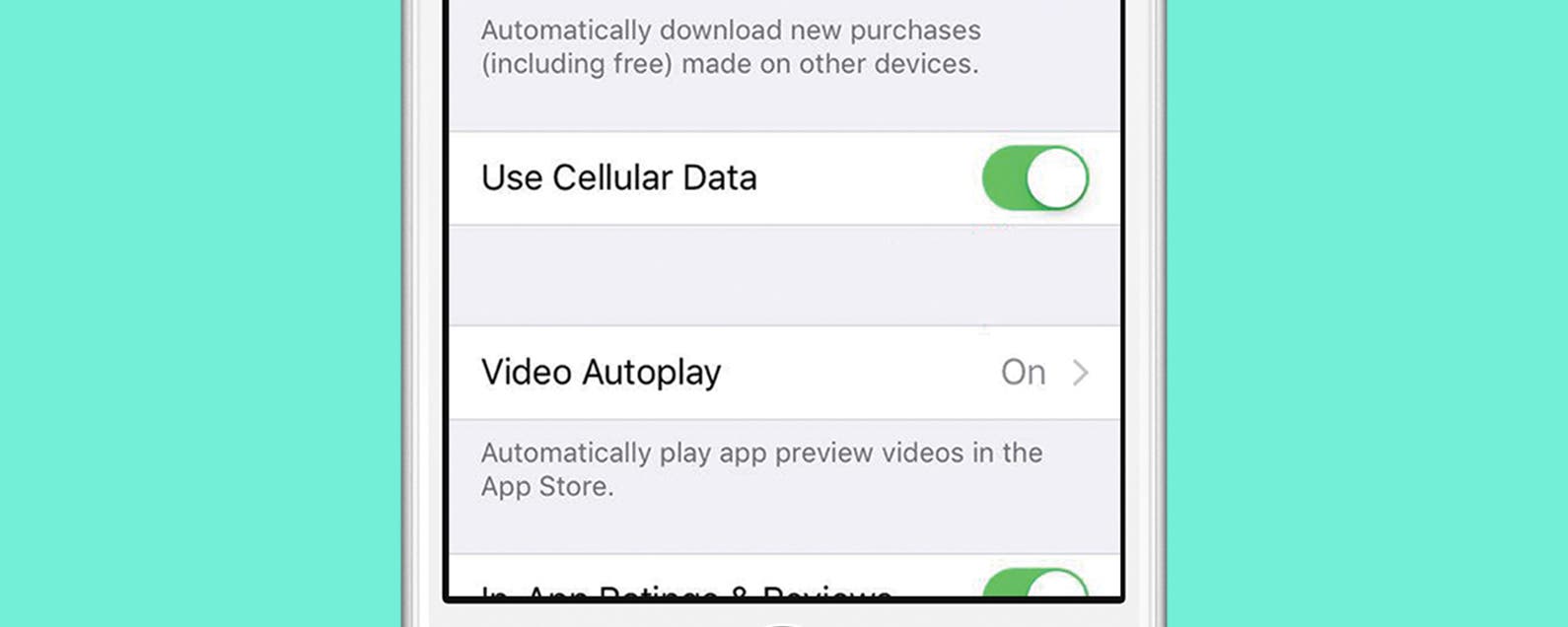 How to use cellular data for automatic app downloads on your iphone