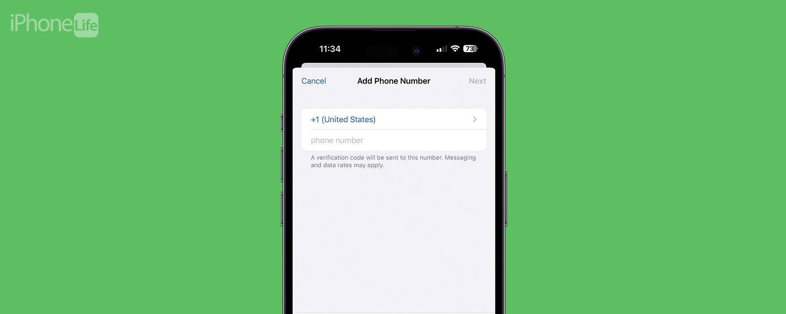 iphone won t change phone number
