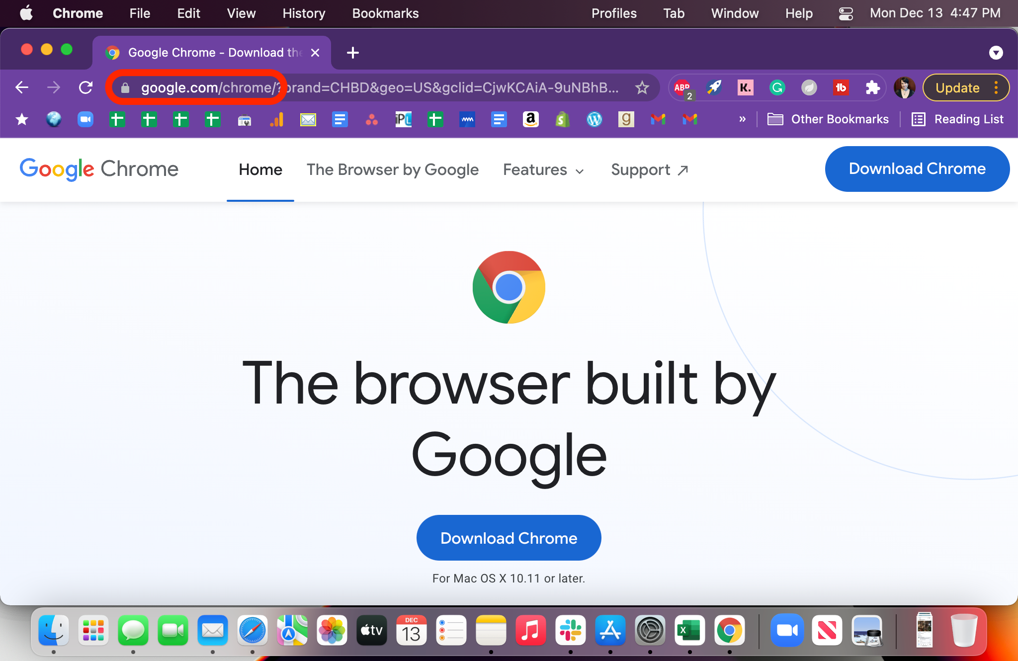 is there google chrome for mac
