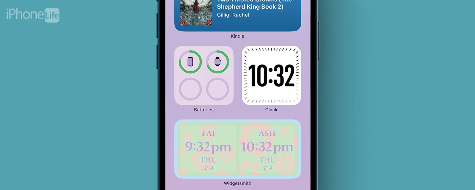 iphone 13 pro clock widget