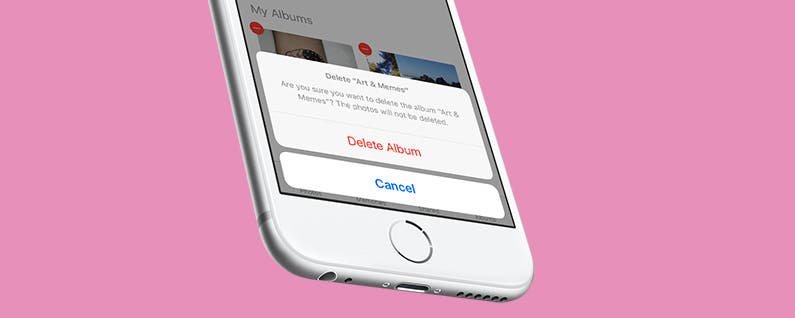 How To Delete Photo Albums From Your Iphone