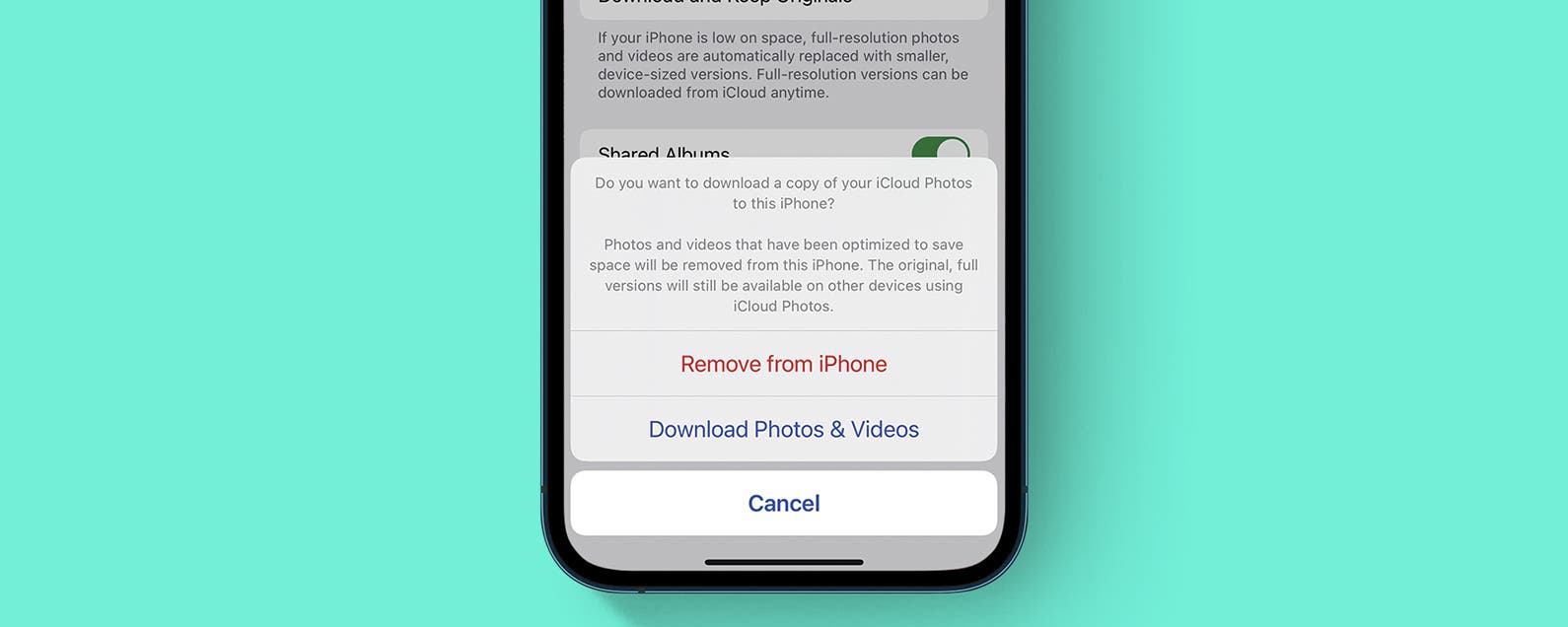How to Delete Photos from iPhone but Not iCloud Photo Library (2022)