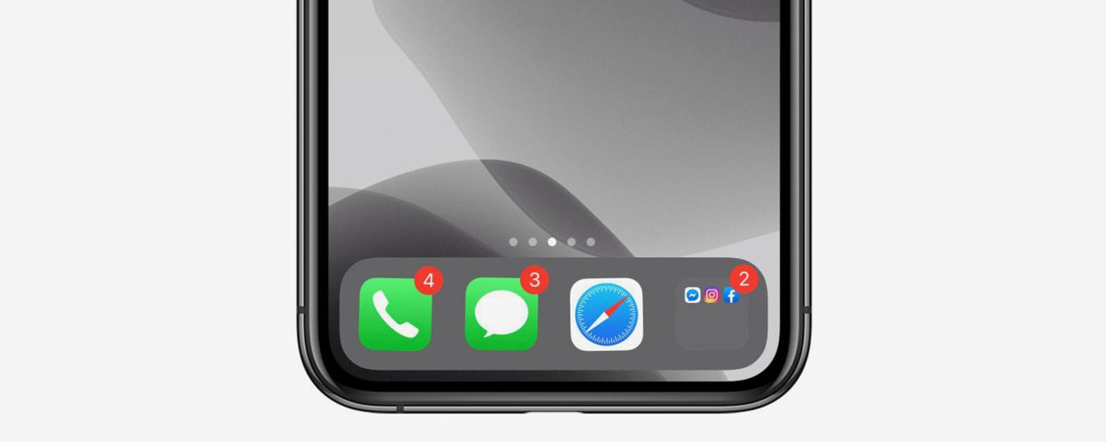 How to Add More than 4 Apps to the iPhone Dock by Using Folders