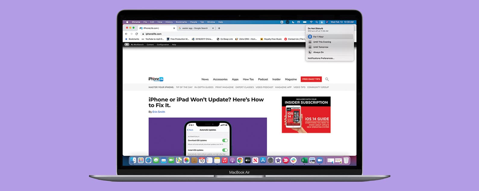 How Do You Turn on Do Not Disturb on Your MacBook?