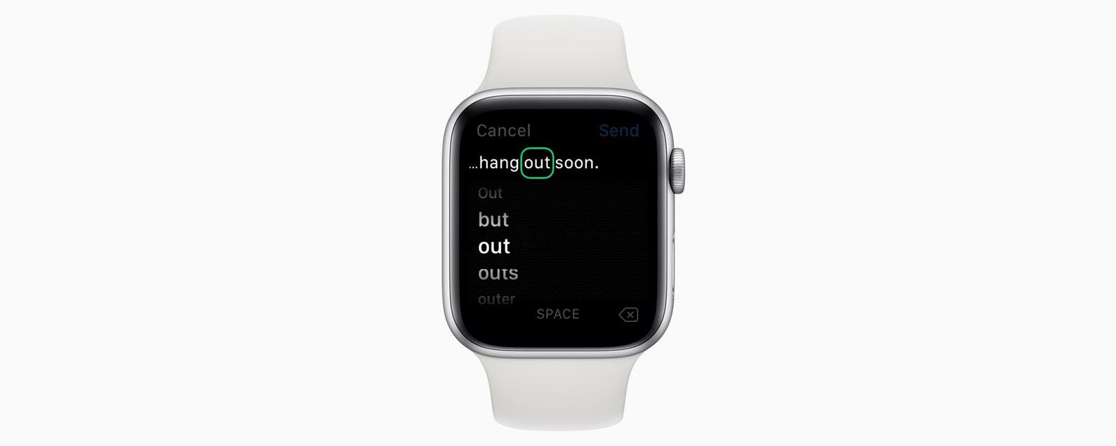 How to Edit Text on an Apple Watch Using Scribble