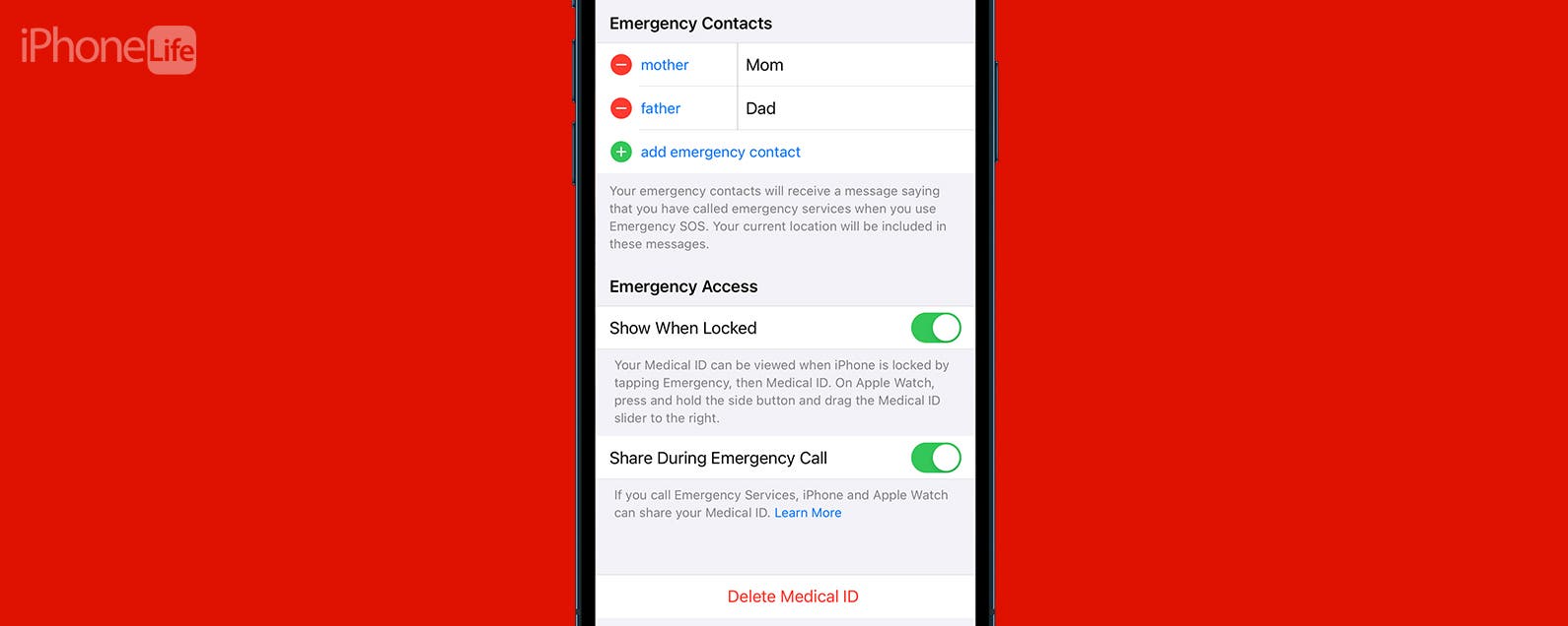 How to Change an Emergency Contact on iPhone