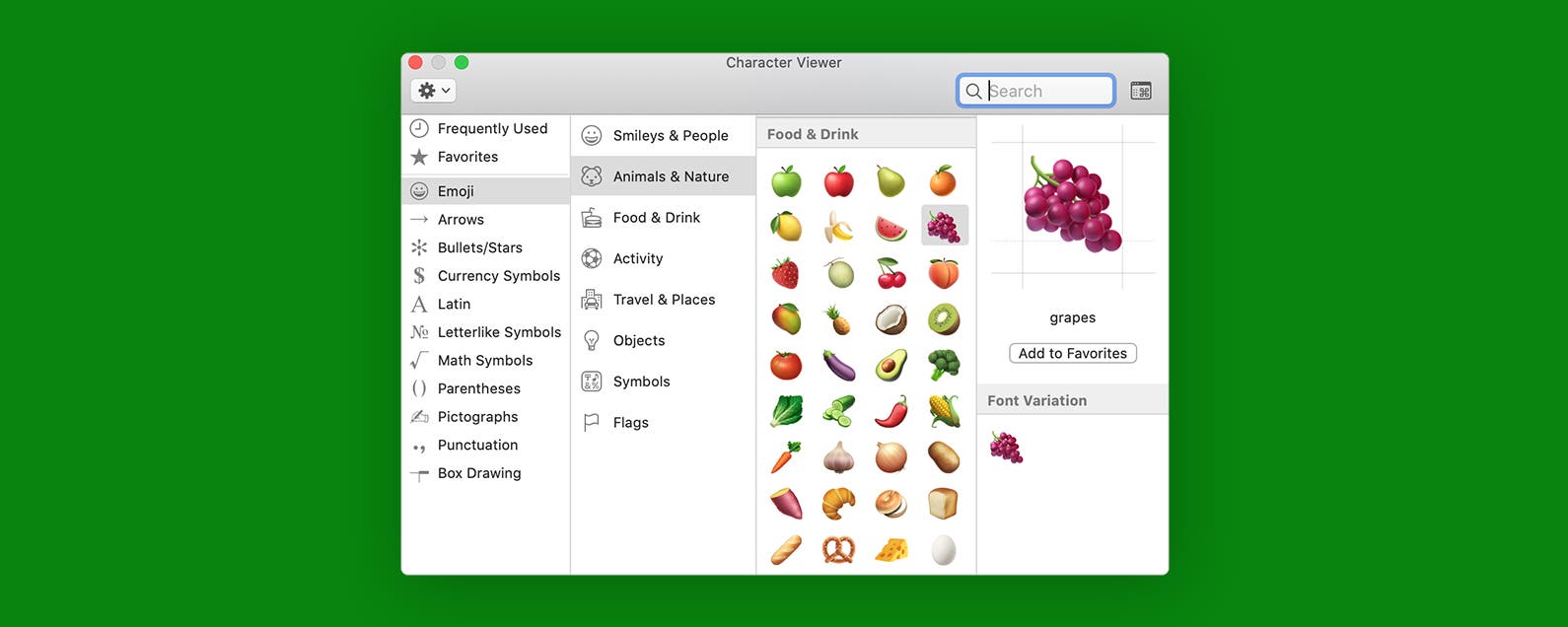 how to use emojis on mac yosemite