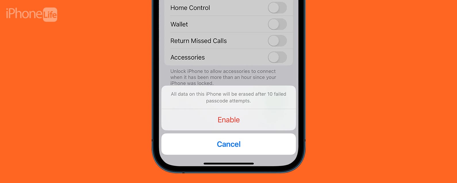 Set Your iPhone to Automatically Erase All Content & Settings
