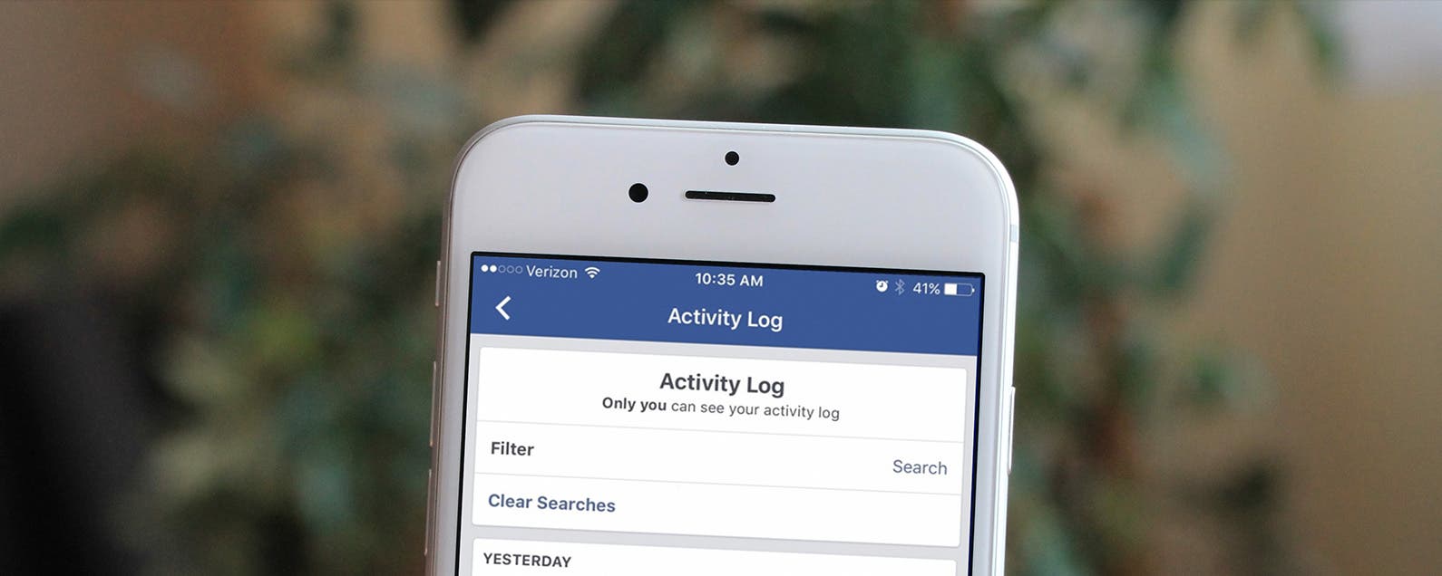 How to Clear Your Facebook Search History on iPhone